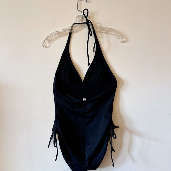 American Eagle Ruched-Side One-Piece Swimsuit - Picture 2 of 7